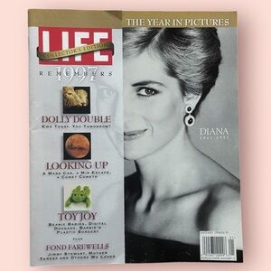 Princess Diana on the cover of Life Magazine in 1997